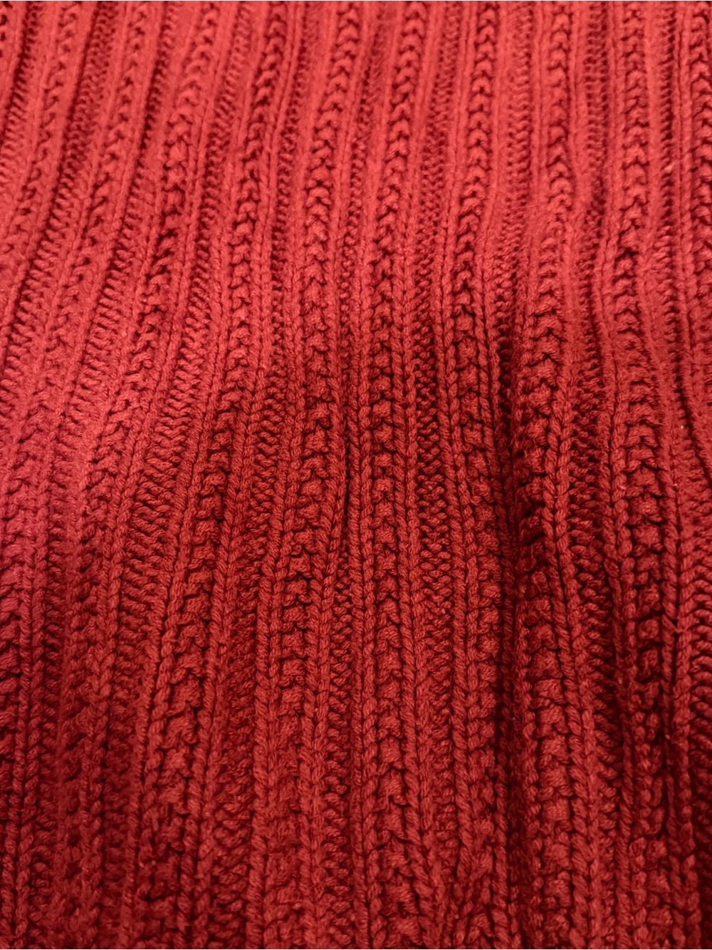 Universal Thread- Brick Color Knitted Sweater - Picture 3 of 7